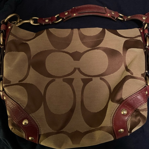 Brown Coach purse - Picture 2 of 5